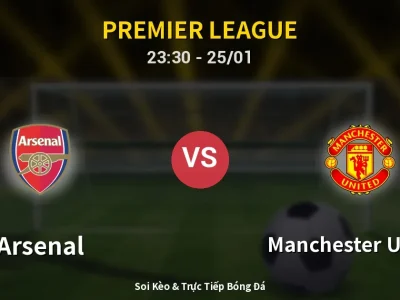 Soi Kèo Arsenal vs Manchester United – 23:30 25/01 | Nhận Định, Dự Đoán Tỷ Số