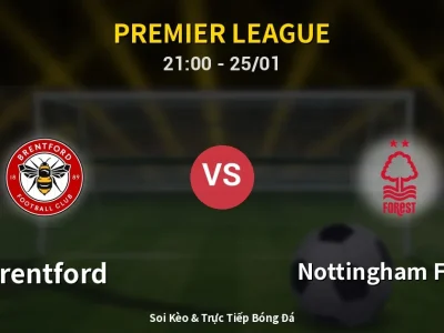 🔴 Trực Tiếp: Brentford 0-1 Nottingham Forest – Link Xem Premier League (Full HD)