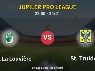 Soi Kèo RAAL La Louvière vs St. Truiden – 22:00 24/01 | Nhận Định, Dự Đoán Tỷ Số