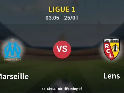 Kết Quả: Marseille 3-1 Lens – Highlight & Bàn Thắng | Ligue 1