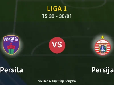 Kết Quả: Persita 0-2 Persija – Highlight & Bàn Thắng | Liga 1