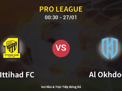 Kết Quả: Al-Ittihad FC 2-1 Al Okhdood – Highlight & Bàn Thắng | Pro League