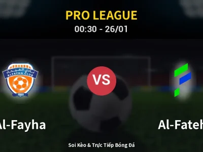 Kết Quả: Al-Fayha 2-0 Al-Fateh – Highlight & Bàn Thắng | Pro League