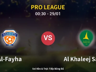 Kết Quả: Al-Fayha 3-1 Al Khaleej Saihat – Highlight & Bàn Thắng | Pro League