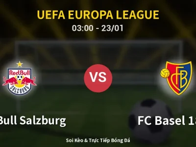 Kết Quả: Red Bull Salzburg 3-1 FC Basel 1893 – Highlight & Bàn Thắng | UEFA Europa League