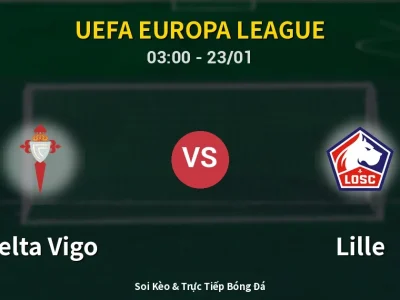 Kết Quả: Celta Vigo 2-1 Lille – Highlight & Bàn Thắng | UEFA Europa League