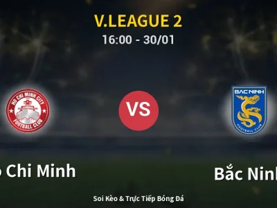 Kết Quả: Ho Chi Minh 0-1 Bắc Ninh – Highlight & Bàn Thắng | V.League 2