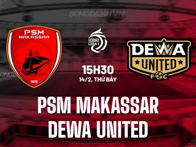 PSM Makassar vs Dewa United: Đội chủ nhà có vực dậy phong độ thảm hại? | Soi kèo 15h30 14/2