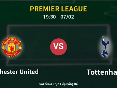 🔴 Trực Tiếp: Manchester United 1-0 Tottenham – Link Xem Premier League (Full HD)