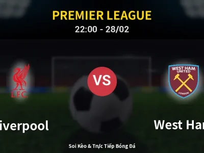 Soi Kèo Liverpool vs West Ham – 22:00 28/02 | Nhận Định, Dự Đoán Tỷ Số