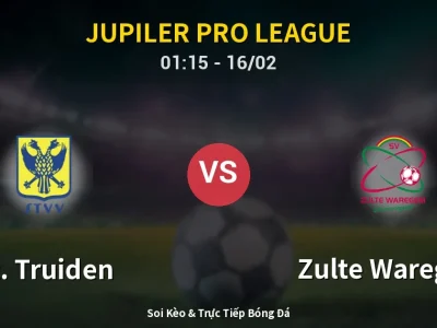 Kết Quả: St. Truiden 3-2 Zulte Waregem – Highlight & Bàn Thắng | Jupiler Pro League