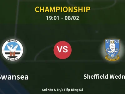 Kết Quả: Swansea 4-0 Sheffield Wednesday – Highlight & Bàn Thắng | Championship