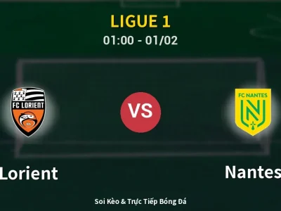 Kết Quả: Lorient 2-1 Nantes – Highlight & Bàn Thắng | Ligue 1