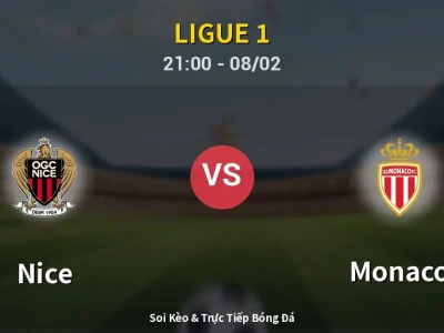🔴 Trực Tiếp: Nice 0-0 Monaco – Link Xem Ligue 1 (Full HD)