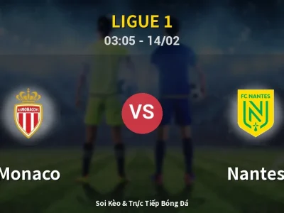 Kết Quả: Monaco 3-1 Nantes – Highlight & Bàn Thắng | Ligue 1