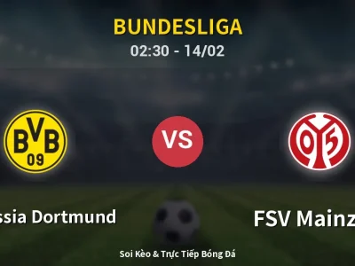 Kết Quả: Borussia Dortmund 4-0 FSV Mainz 05 – Highlight & Bàn Thắng | Bundesliga