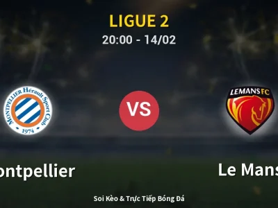 🔴 Trực Tiếp: Montpellier 0-0 Le Mans – Link Xem Ligue 2 (Full HD)