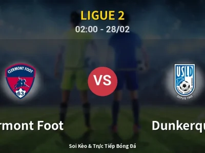 Kết Quả: Clermont Foot 2-1 Dunkerque – Highlight & Bàn Thắng | Ligue 2