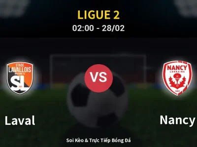 Kết Quả: Laval 1-1 Nancy – Highlight & Bàn Thắng | Ligue 2
