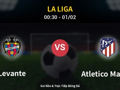 Kết Quả: Levante 0-0 Atletico Madrid – Highlight & Bàn Thắng | La Liga