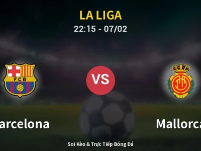 Soi Kèo Barcelona vs Mallorca – 22:15 07/02 | Nhận Định, Dự Đoán Tỷ Số