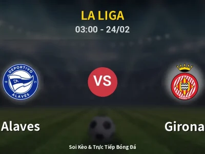 Kết Quả: Alaves 2-2 Girona – Highlight & Bàn Thắng | La Liga