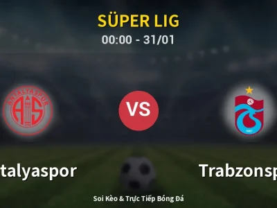 Kết Quả: Antalyaspor 1-1 Trabzonspor – Highlight & Bàn Thắng | Süper Lig