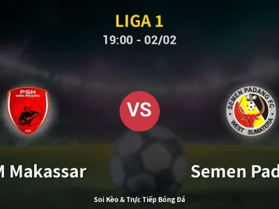 Kết Quả: PSM Makassar 0-0 Semen Padang – Highlight & Bàn Thắng | Liga 1