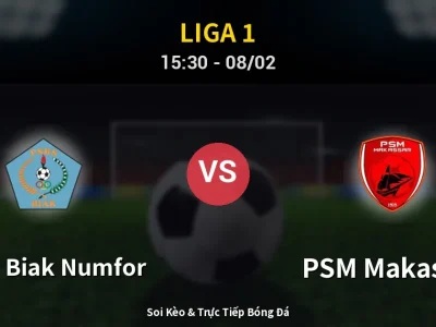 Kết Quả: PSBS Biak Numfor 1-2 PSM Makassar – Highlight & Bàn Thắng | Liga 1
