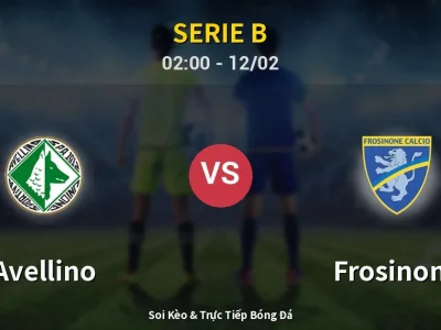 Kết Quả: Avellino 1-3 Frosinone – Highlight & Bàn Thắng | Serie B