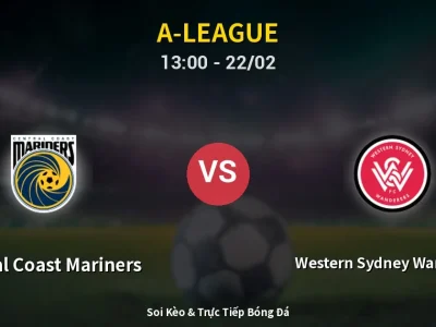 Kết Quả: Central Coast Mariners 3-2 Western Sydney Wanderers – Highlight & Bàn Thắng | A-League