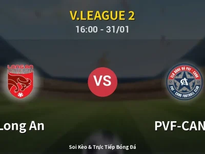 Kết Quả: Long An 0-0 PVF-CAND – Highlight & Bàn Thắng | V.League 2