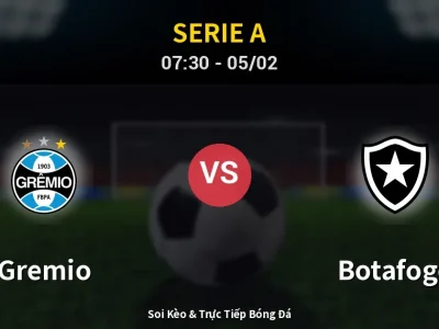 Kết Quả: Gremio 5-3 Botafogo – Highlight & Bàn Thắng | Serie A