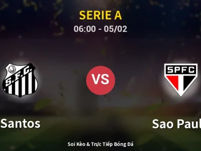 Kết Quả: Santos 1-1 Sao Paulo – Highlight & Bàn Thắng | Serie A