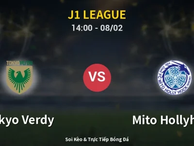 Kết Quả: Tokyo Verdy 3-1 Mito Hollyhock – Highlight & Bàn Thắng | J1 League