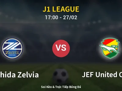 Kết Quả: Machida Zelvia 2-1 JEF United Chiba – Highlight & Bàn Thắng | J1 League