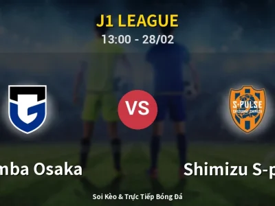 Kết Quả: Gamba Osaka 2-2 Shimizu S-pulse – Highlight & Bàn Thắng | J1 League