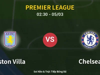 Kết Quả: Aston Villa 1-4 Chelsea – Highlight & Bàn Thắng | Premier League