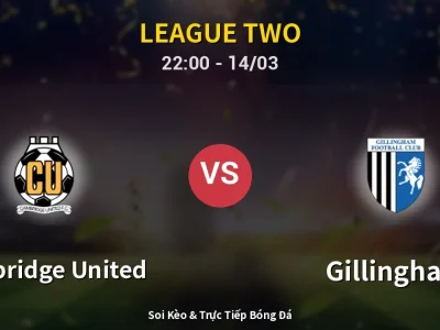 Soi Kèo Cambridge United vs Gillingham – 22:00 14/03 | Nhận Định, Dự Đoán Tỷ Số