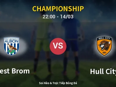 Soi Kèo West Brom vs Hull City – 22:00 14/03 | Nhận Định, Dự Đoán Tỷ Số