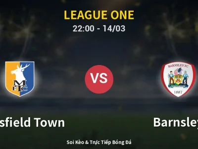 Soi Kèo Mansfield Town vs Barnsley – 22:00 14/03 | Nhận Định, Dự Đoán Tỷ Số