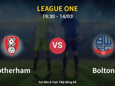 Soi Kèo Rotherham vs Bolton – 19:30 14/03 | Nhận Định, Dự Đoán Tỷ Số