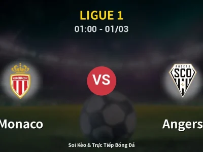 Kết Quả: Monaco 2-0 Angers – Highlight & Bàn Thắng | Ligue 1