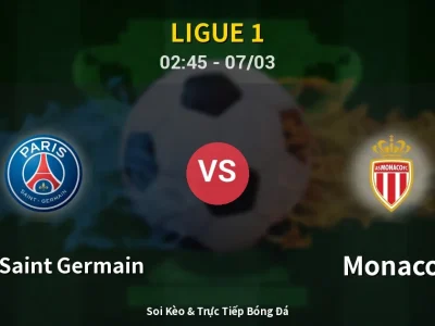 Kết Quả: Paris Saint Germain 1-3 Monaco – Highlight & Bàn Thắng | Ligue 1