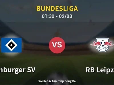Kết Quả: Hamburger SV 1-2 RB Leipzig – Highlight & Bàn Thắng | Bundesliga