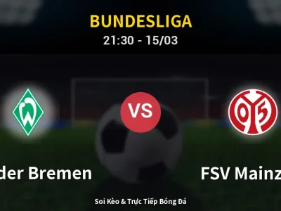 Soi Kèo Werder Bremen vs FSV Mainz 05 – 21:30 15/03 | Nhận Định, Dự Đoán Tỷ Số