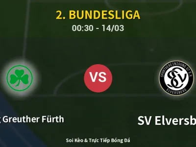 Kết Quả: SpVgg Greuther Fürth 2-0 SV Elversberg – Highlight & Bàn Thắng | 2. Bundesliga