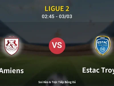 Kết Quả: Amiens 0-2 Estac Troyes – Highlight & Bàn Thắng | Ligue 2