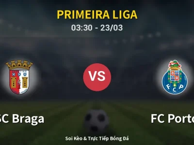 Kết Quả: SC Braga 1-2 FC Porto – Highlight & Bàn Thắng | Primeira Liga