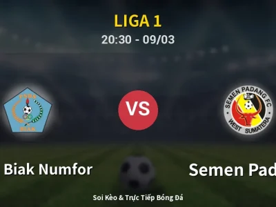 Kết Quả: PSBS Biak Numfor 0-2 Semen Padang – Highlight & Bàn Thắng | Liga 1